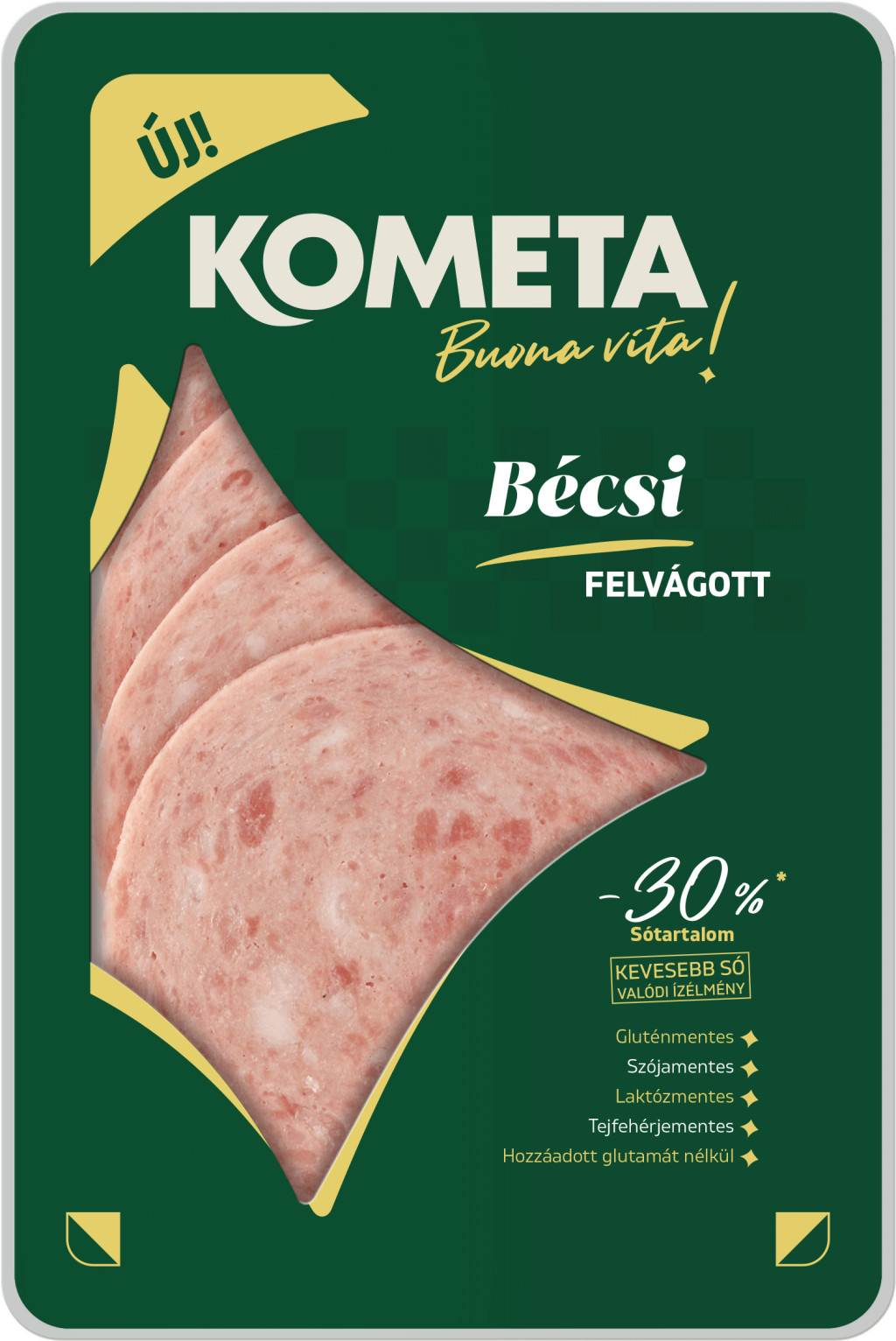 Kométa felvágott bécsi 125 g