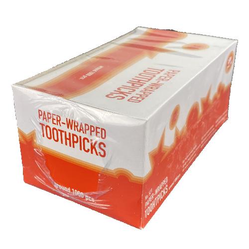 Fogvájó 1.000 db-os egyesével csomagolt celofános