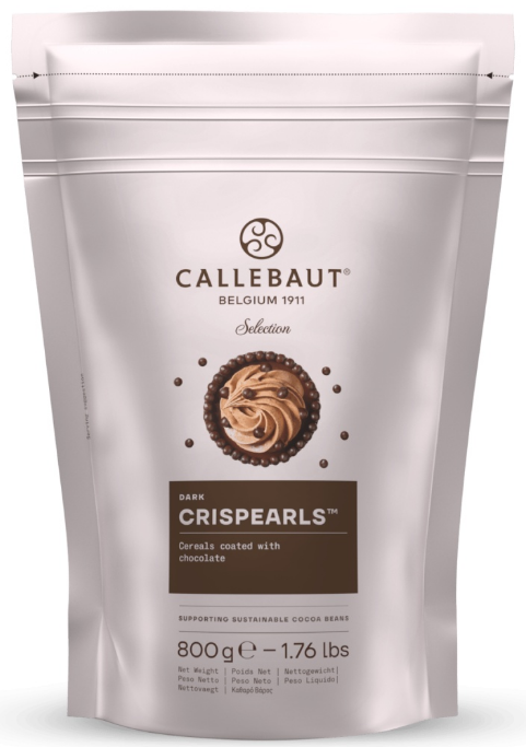 Étcsokoládéval bevont gabonagolyók 800 g CALLEBAUT