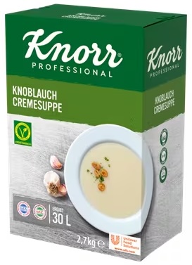Knorr Fokhagyma krémleves 2,7 kg