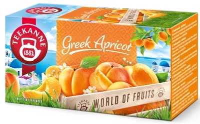 Filteres tea sárgabarack (12 db/#) TEEKANNE