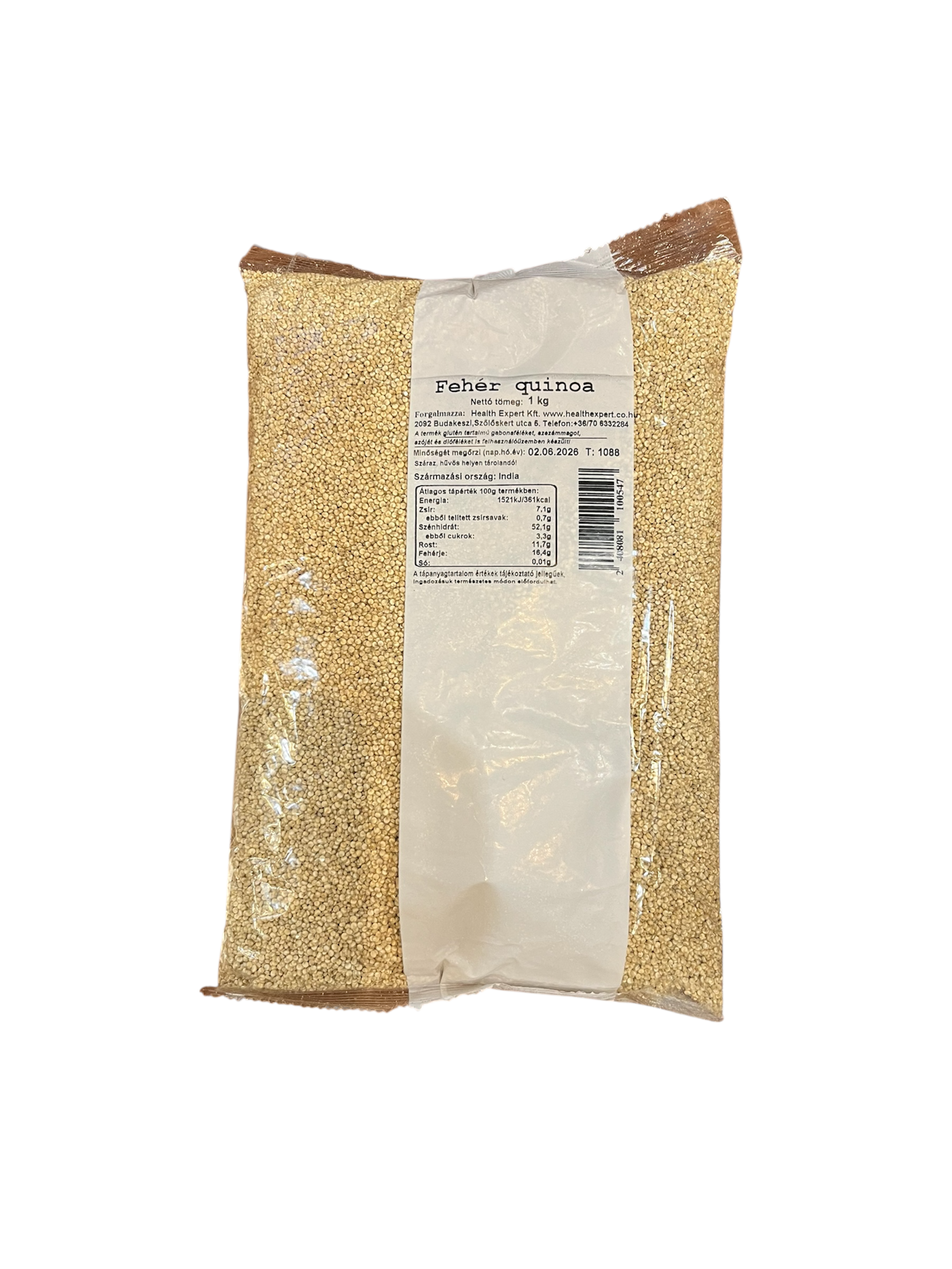 Quinoa fehér 1 kg HEALTH EXPERT