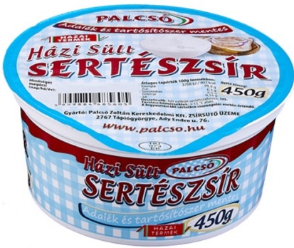 Sertészsír házi 450 g PALCSO