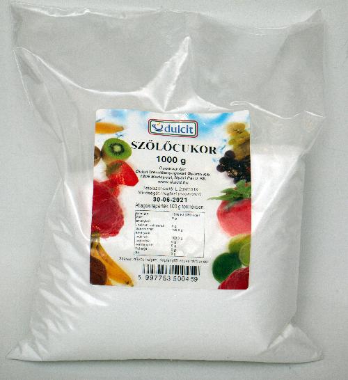 Szőlőcukor por 1.000 g DULCIT