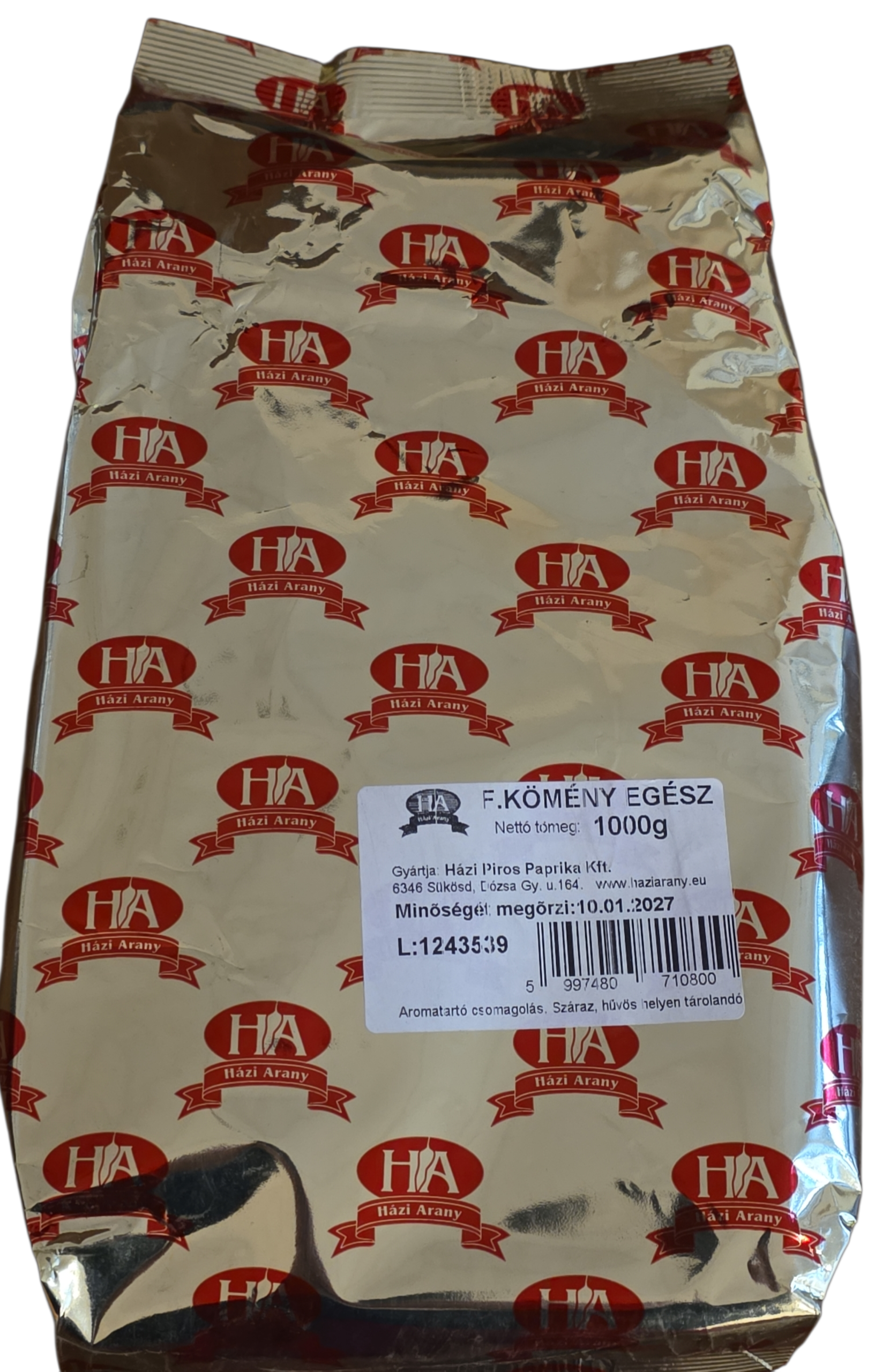 Kömény egész 1 kg H.A.