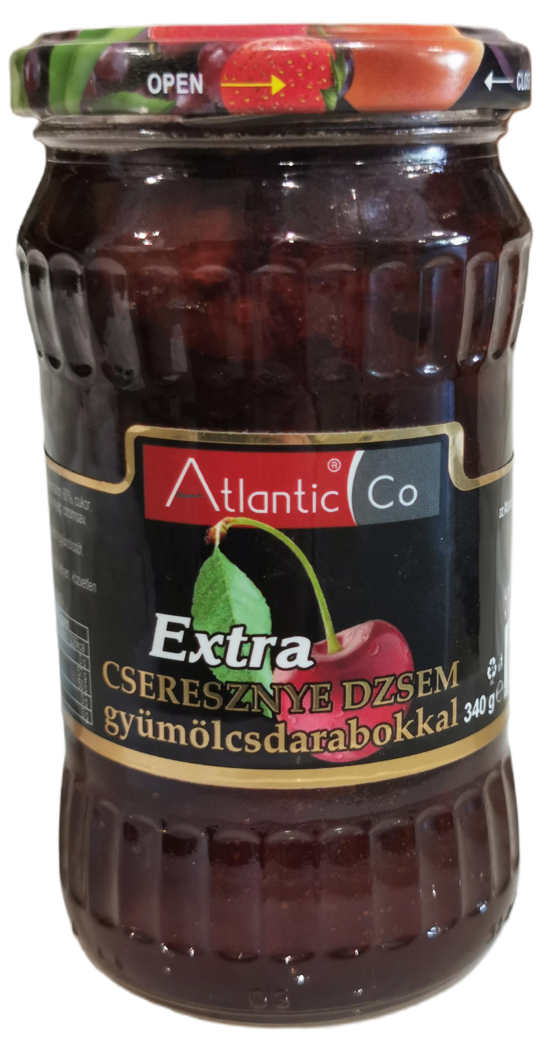 Atlantic-Co jam extra Cseresznye 60% 340 g
