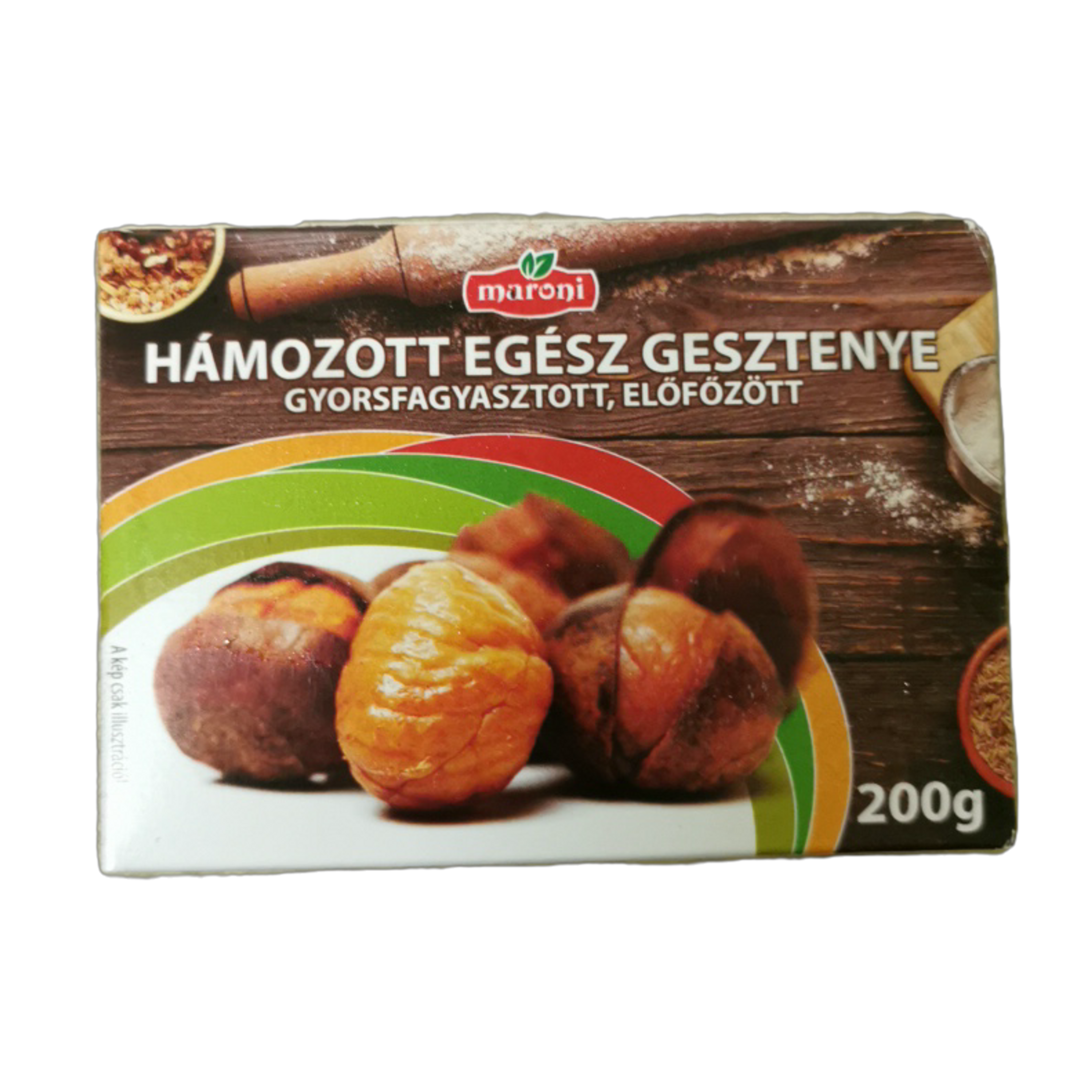 Gesztenye egész hámozott 200 g MARONI mirelit