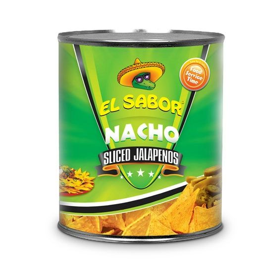 Jalapeno paprika szeletelt 2.900/1.500 g EL SABOR