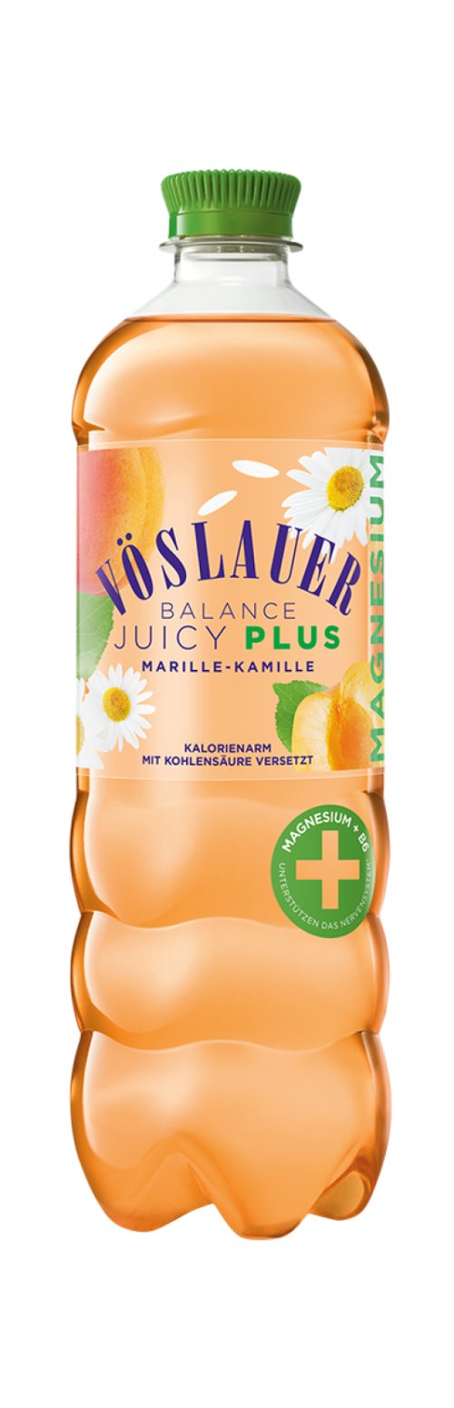 Vöslauer Balance Juicy Plus Sárgabarack-Kamilla 750 ml DRS