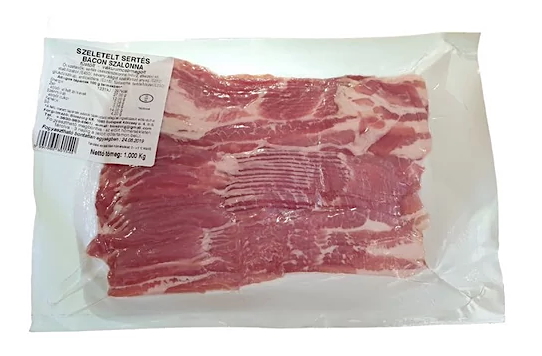 Bacon szeletelt 1 kg BIOSZOLG