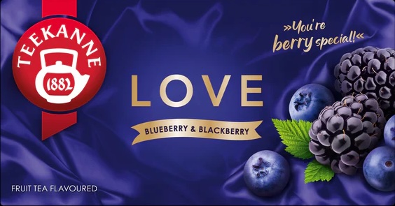 Filteres tea Love áfonya-szeder (12 db/#) TEEKANNE