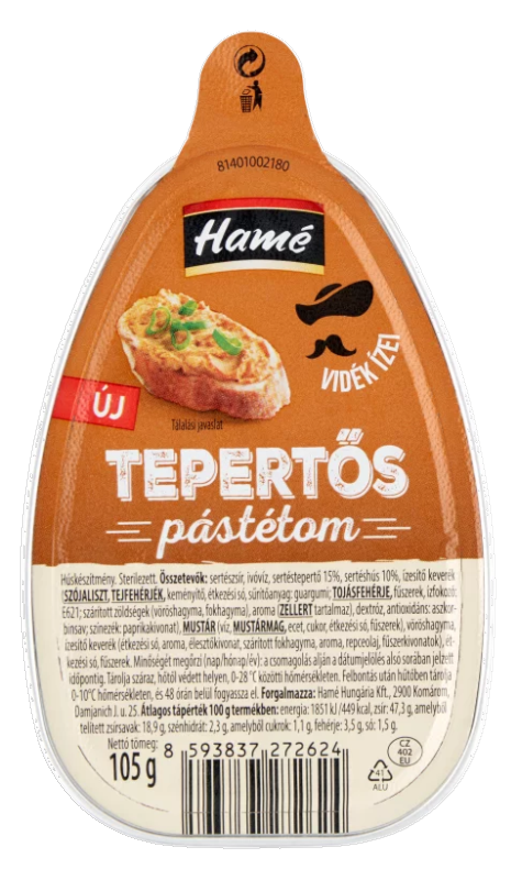 Pástétom tepertős 105 g HAMÉ