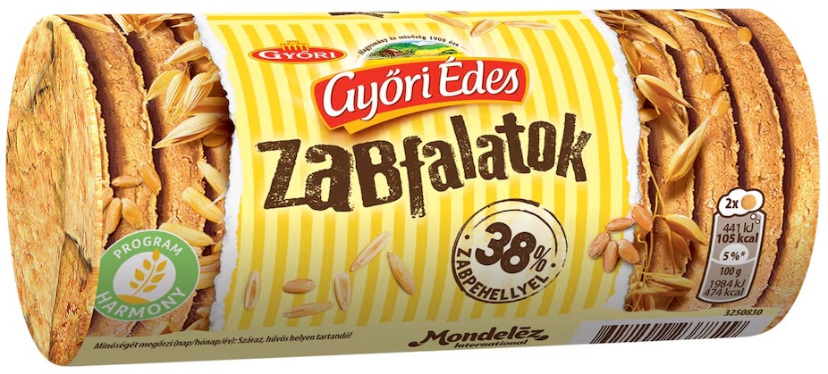 Győri Édes zabfalatok 188 g