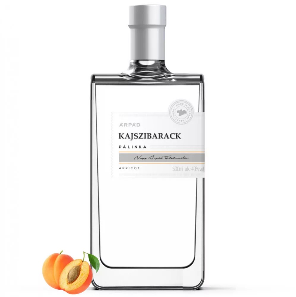 P Árpád Silver Kajszíbarack Pálinka 40%