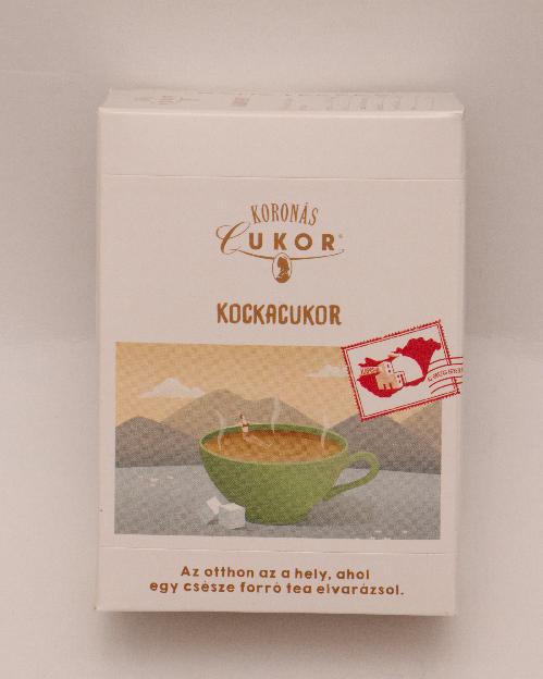 Kockacukor 500 g (12 db/#) KORONÁS