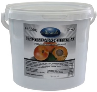 Sárgabarack dzsem 70% csökkentett cukortartalmú 5,5+0,5 kg MANDOLETTI