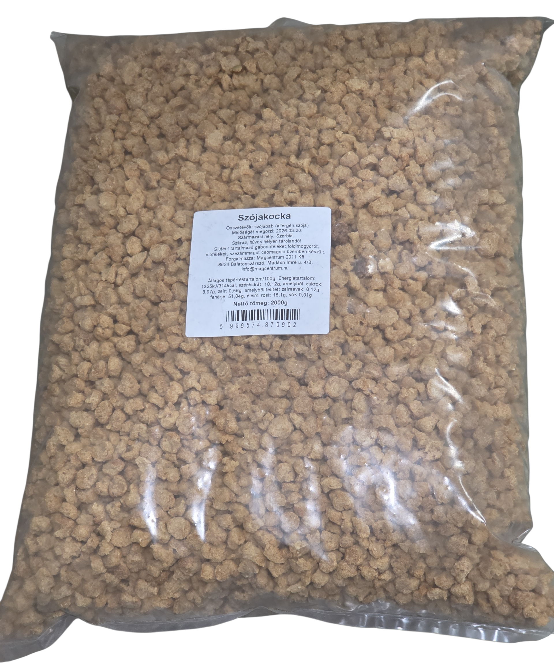 Szójakocka 2 kg MAGCENTRUM /Krel