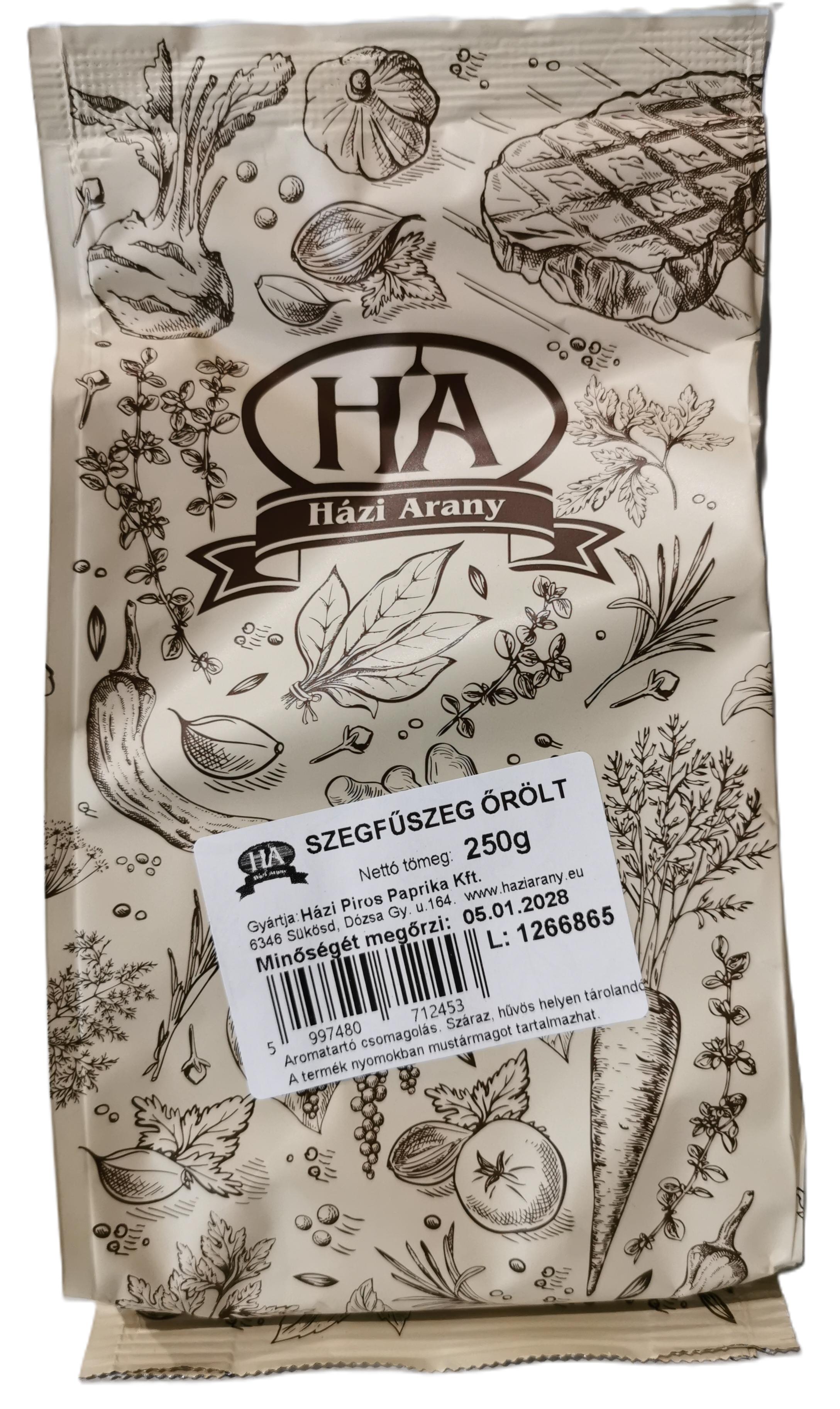 Szegfűszeg őrölt 250 g H.A.