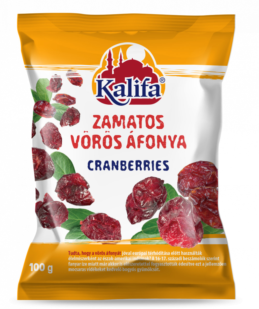 Áfonya aszalt 100 g KALIFA
