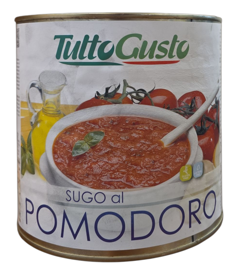 Fűszeres par. mártás Sugo Pomodoro 2,6 kg HÜGLI