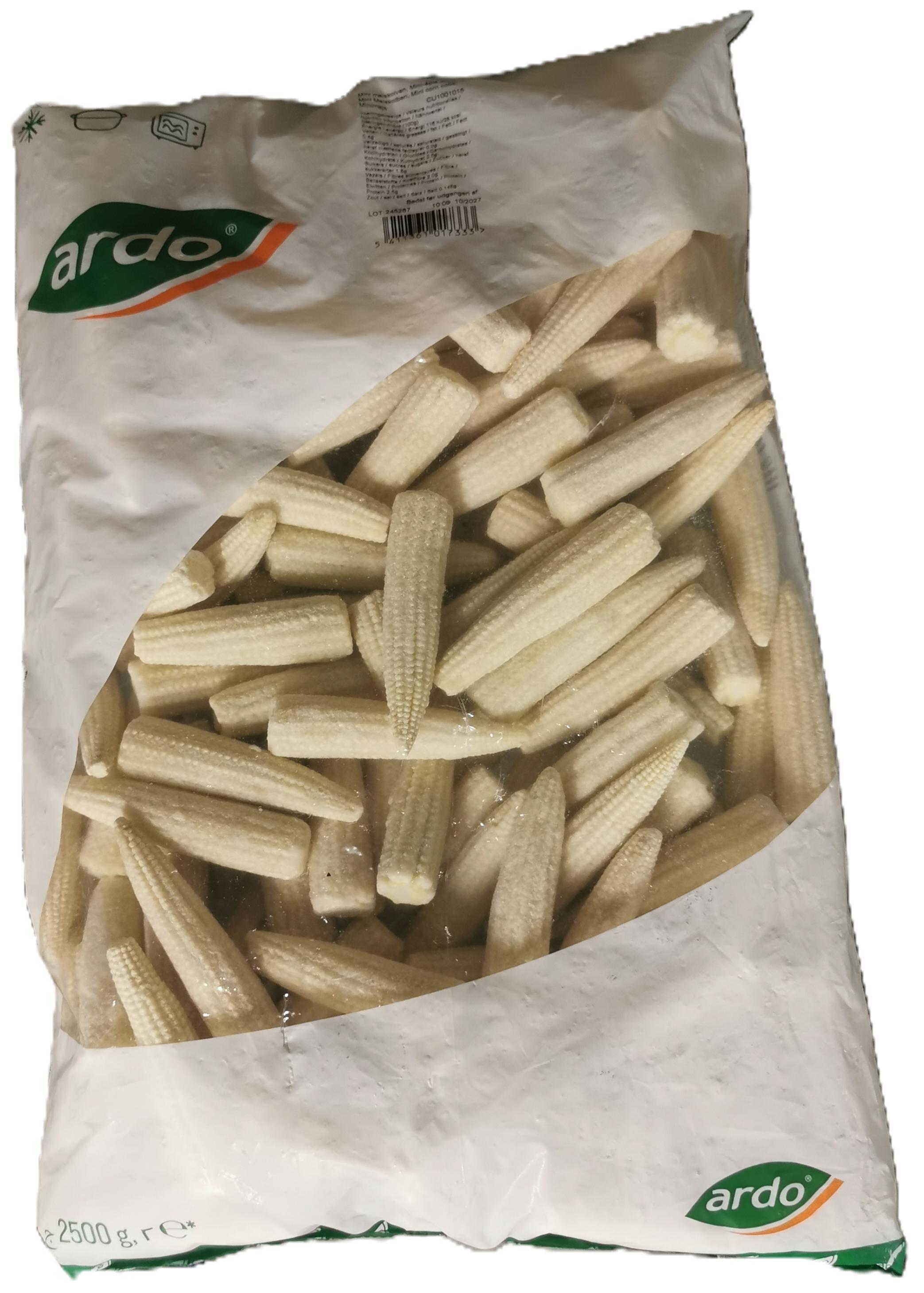 Bébikukorica 2,5 kg mirelit