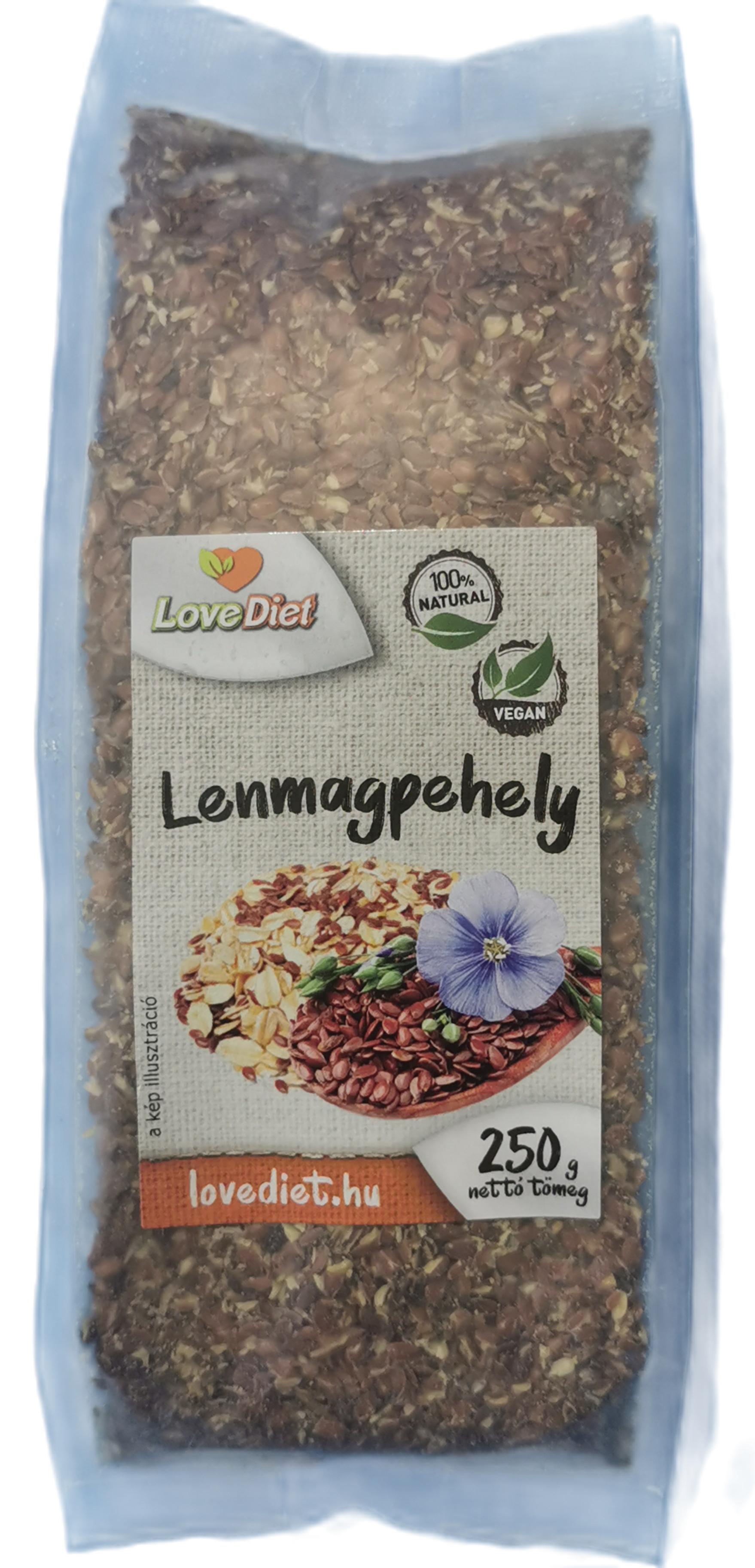Lenmagpehely 250 g LOVE DIET