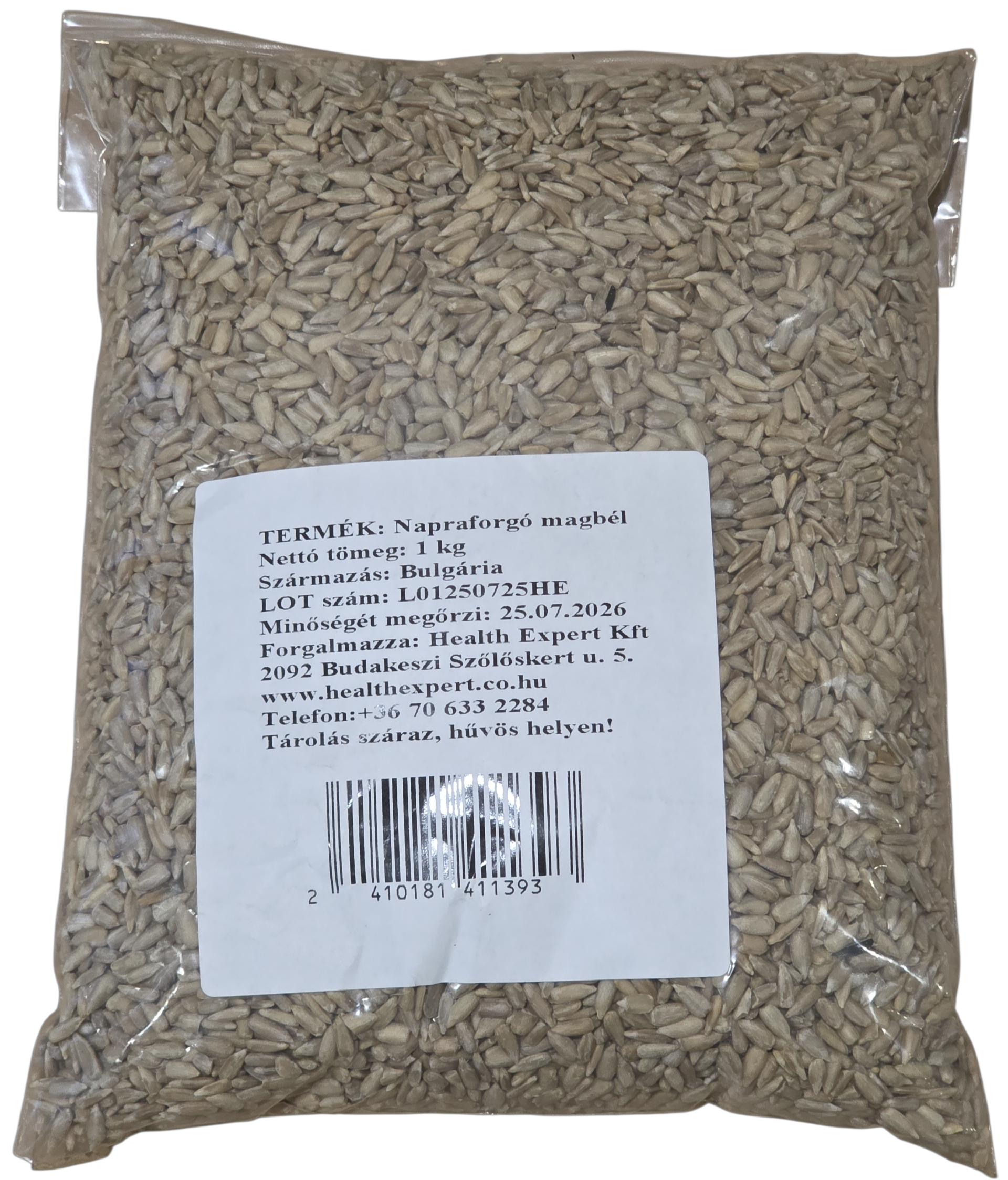 Napraforgómag hántolt 1 kg