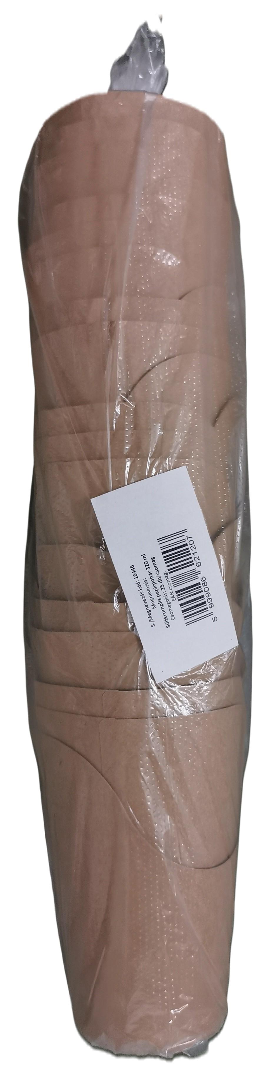 Papírdoboz burgonyás henger 320 ml 