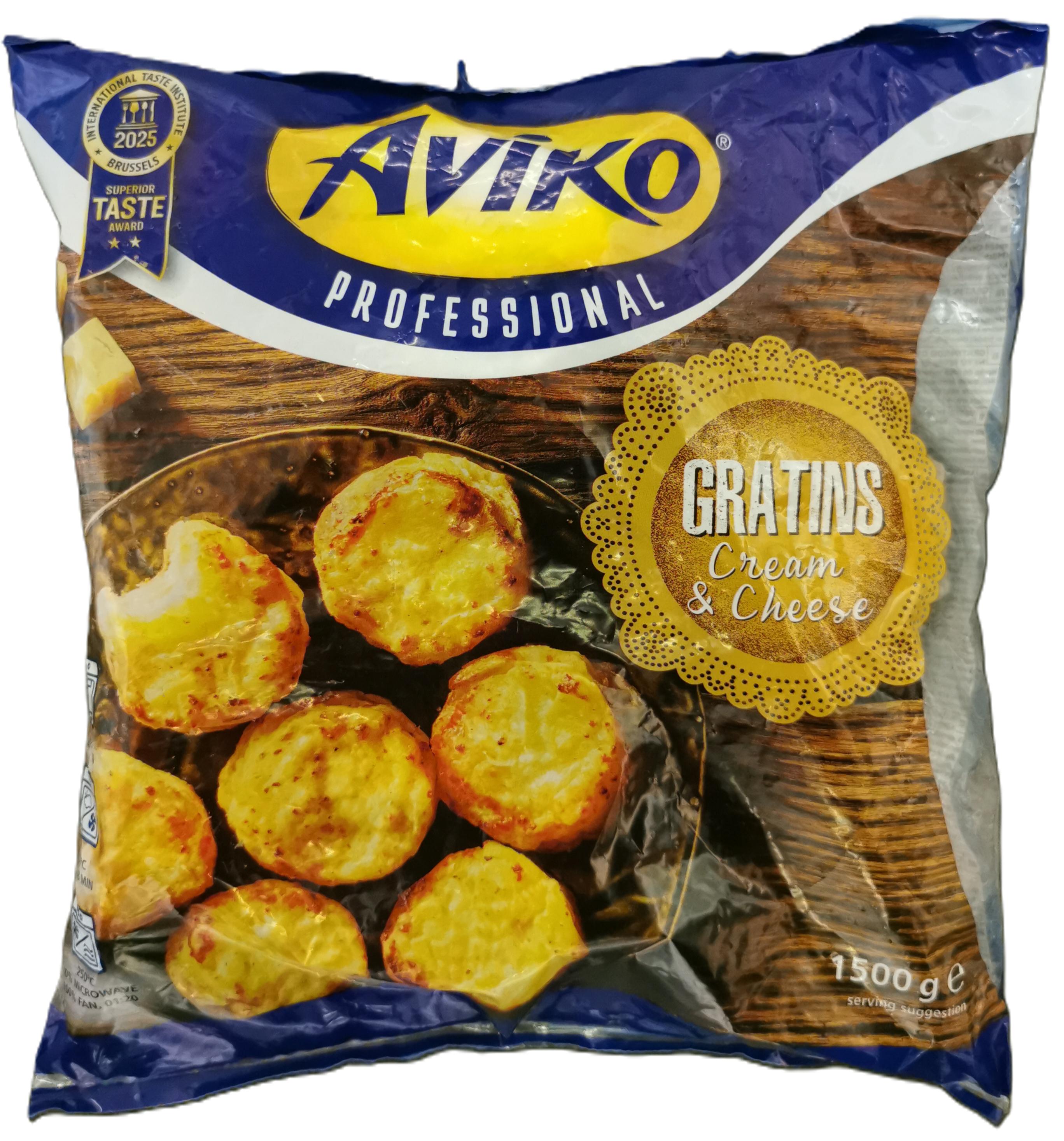 Burgonya sajtos Gratin 1,5 kg AVIKO mirelit