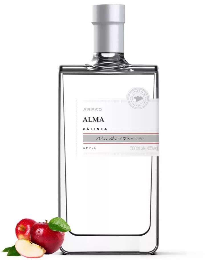 P Árpád Silver Alma Pálinka (0.5L/40%)