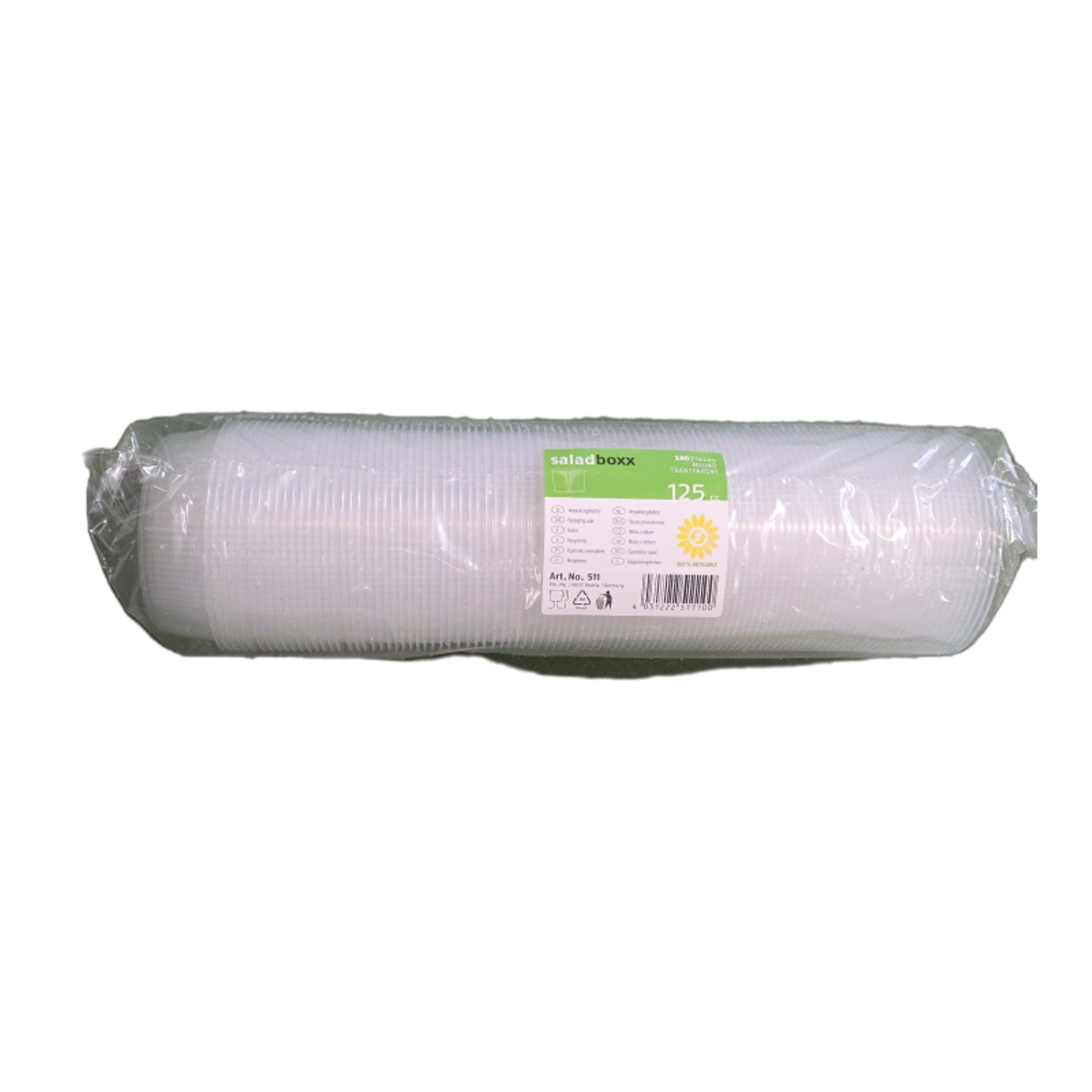 Salátás tál 125 ml kerek