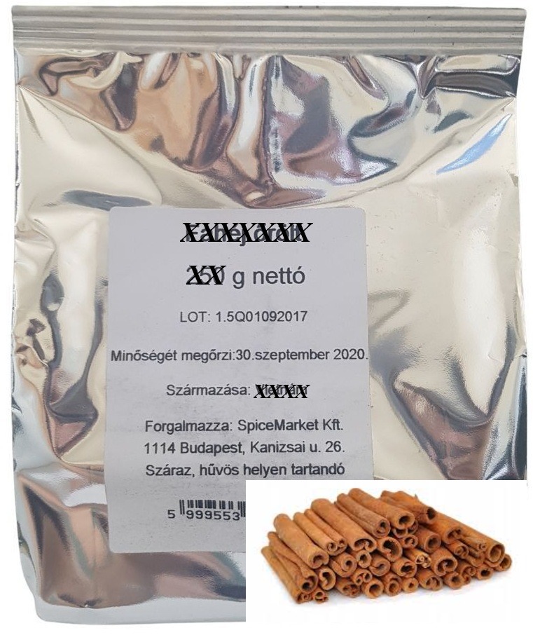 Fahéj egész 6 cm rúd 250 g SPICEMARKET