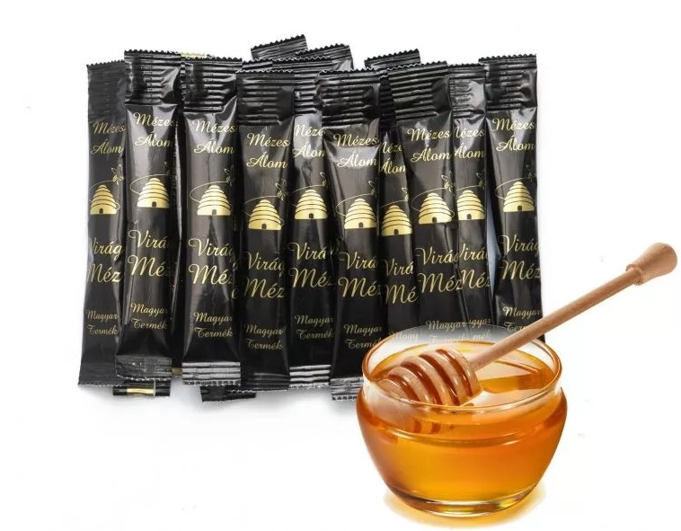 Virágméz tasakos 25 g (100 db/#) MÉZES ÁLOM