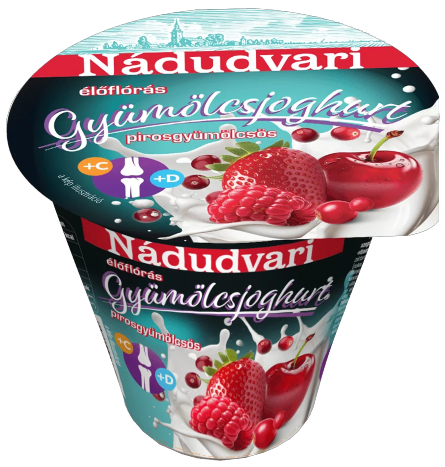Nádudvari gyümölcsjoghurt 125 g