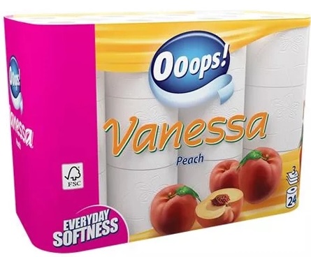 WC papír 24 tekercses 3 rétegű VIVA, VANESSA, OOOPS