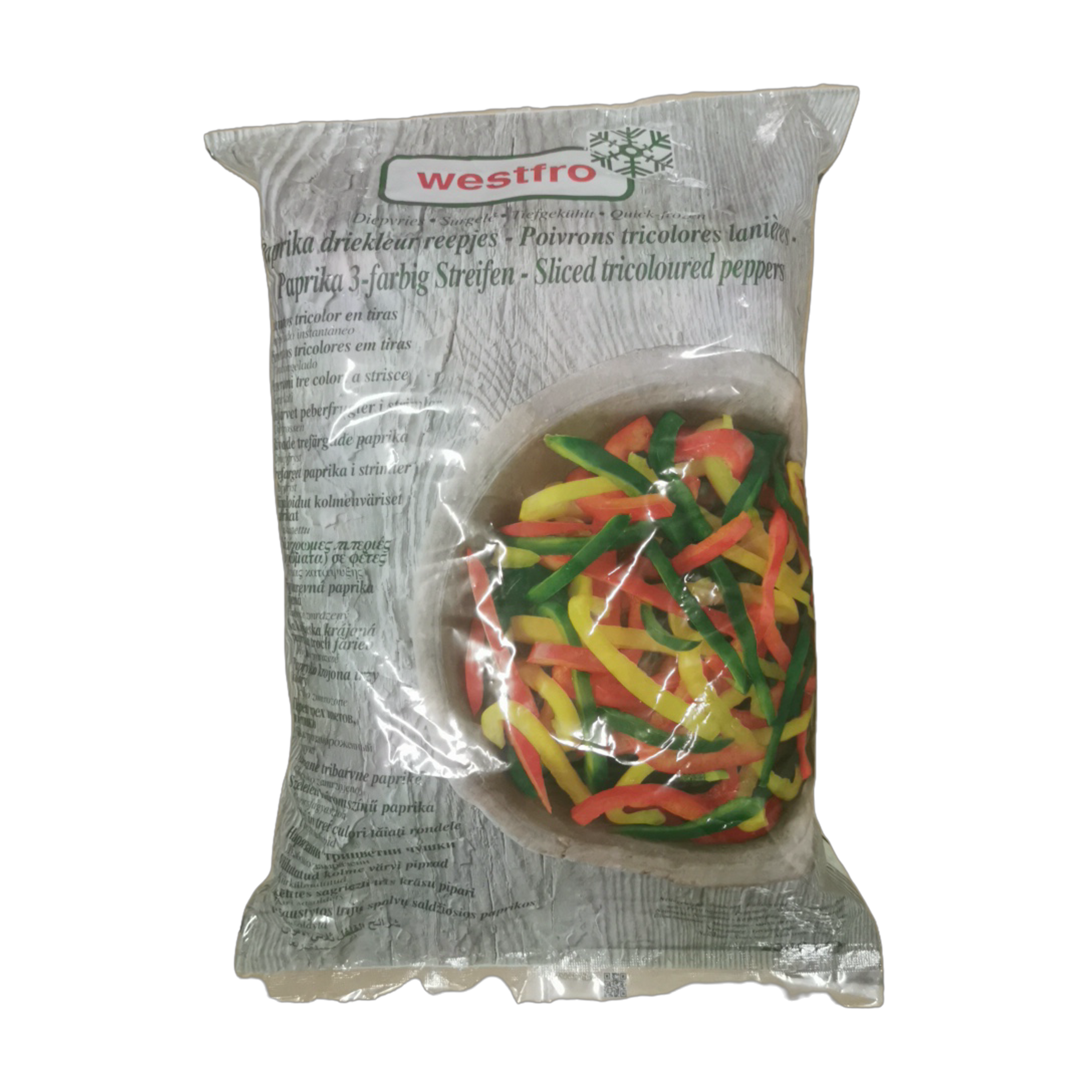 Californiai paprika csík 3 szín 2,5 kg mirelit