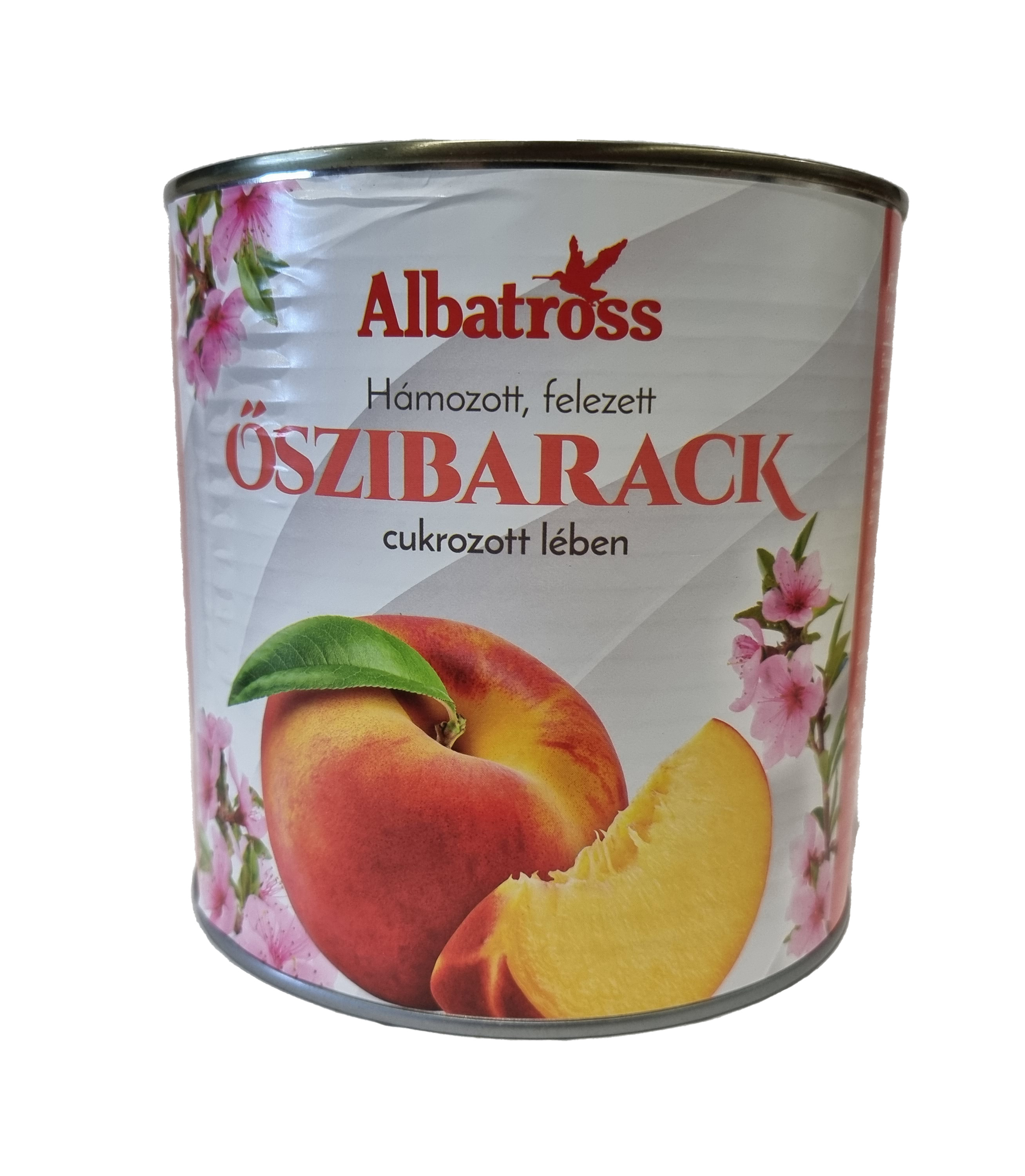 Őszibarack felezett 2.650/1.500 g ALBATROSS