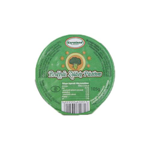 Brokkolis zöldségpástétom 105 g (24 db/#) EUROFOOD