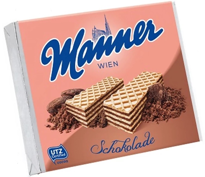 Manner csokoládés ostya 75 g 