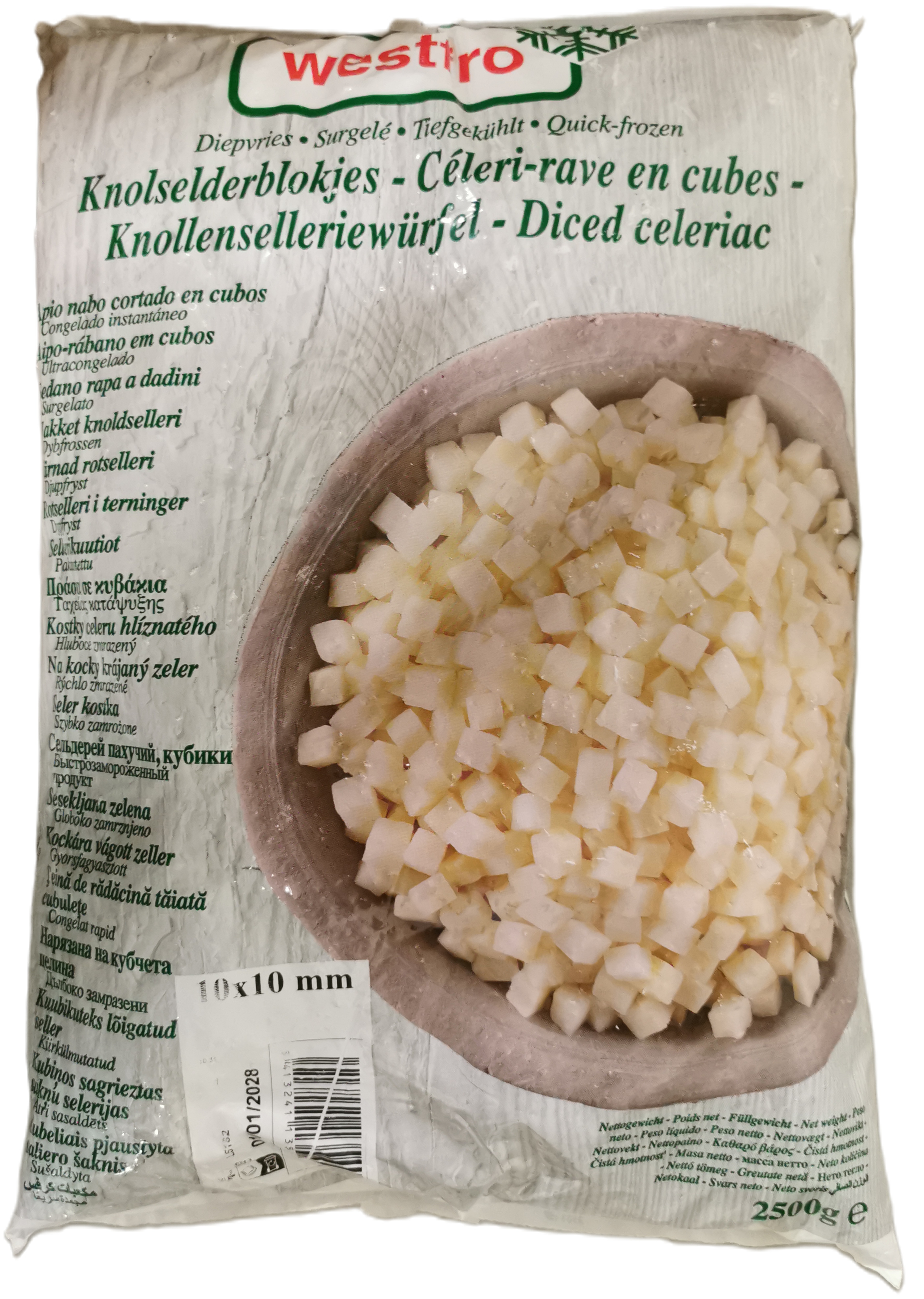 Zeller kocka 2,5 kg mirelit