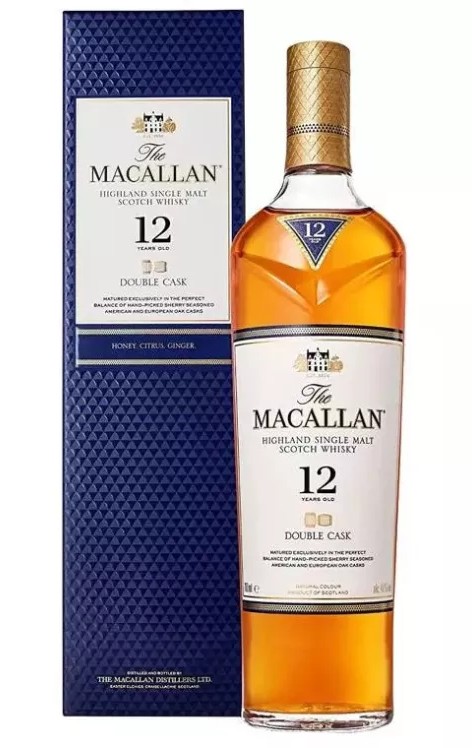W Macallan 12 Years Double Cask Whisky 0.7L 40%