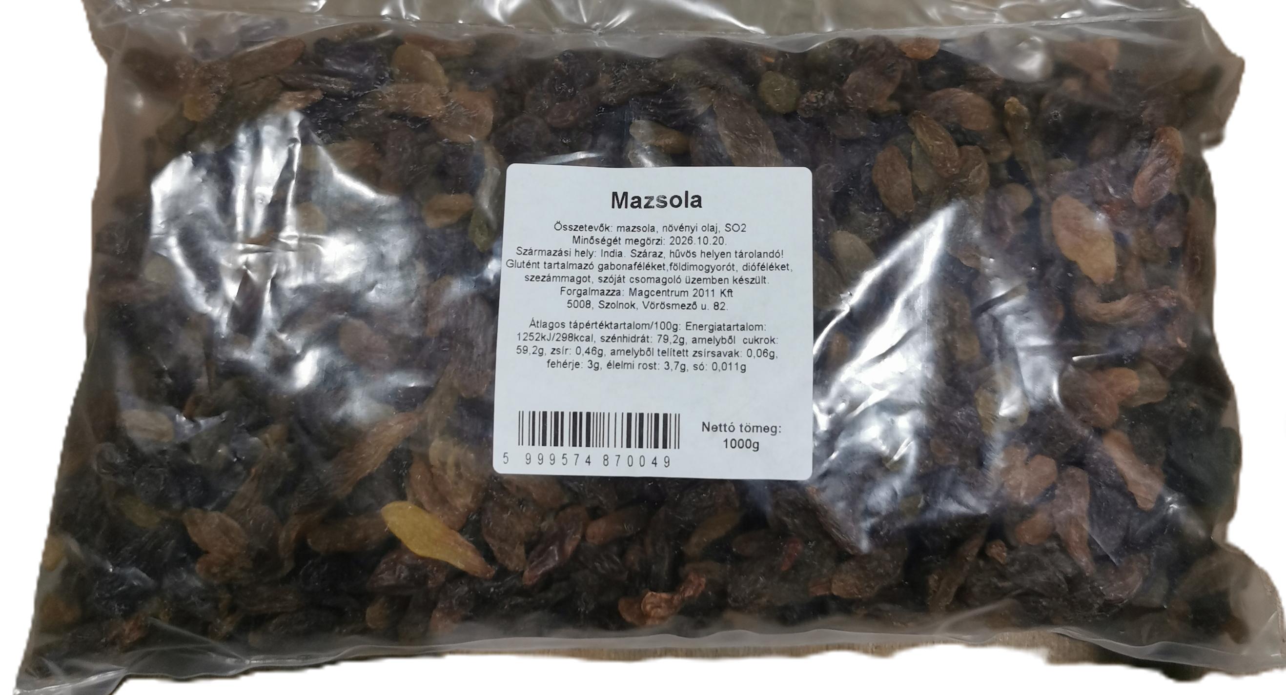 Mazsola 1 kg MAGCENTRUM