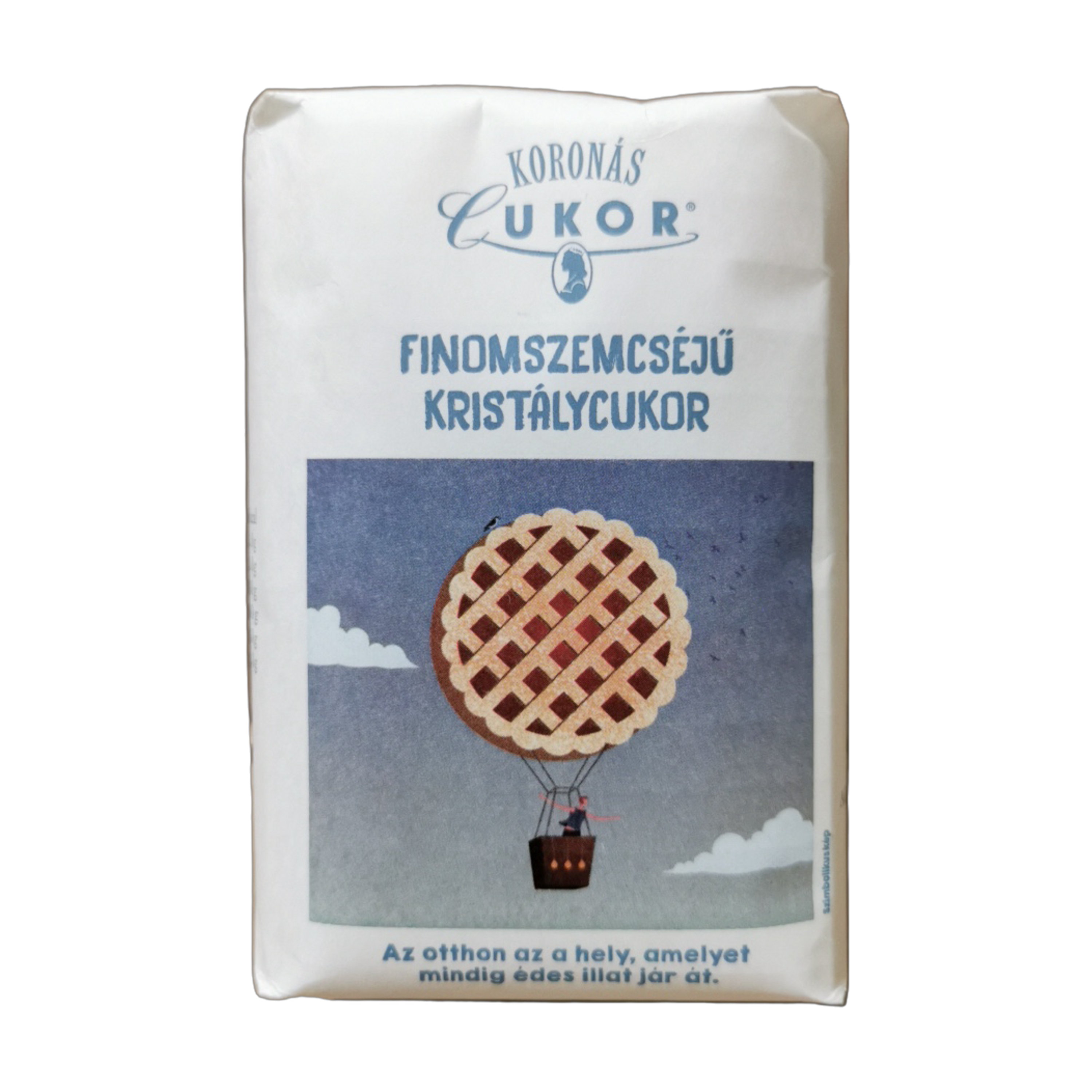 Kristálycukor finomszemcsés 1 kg KORONÁS