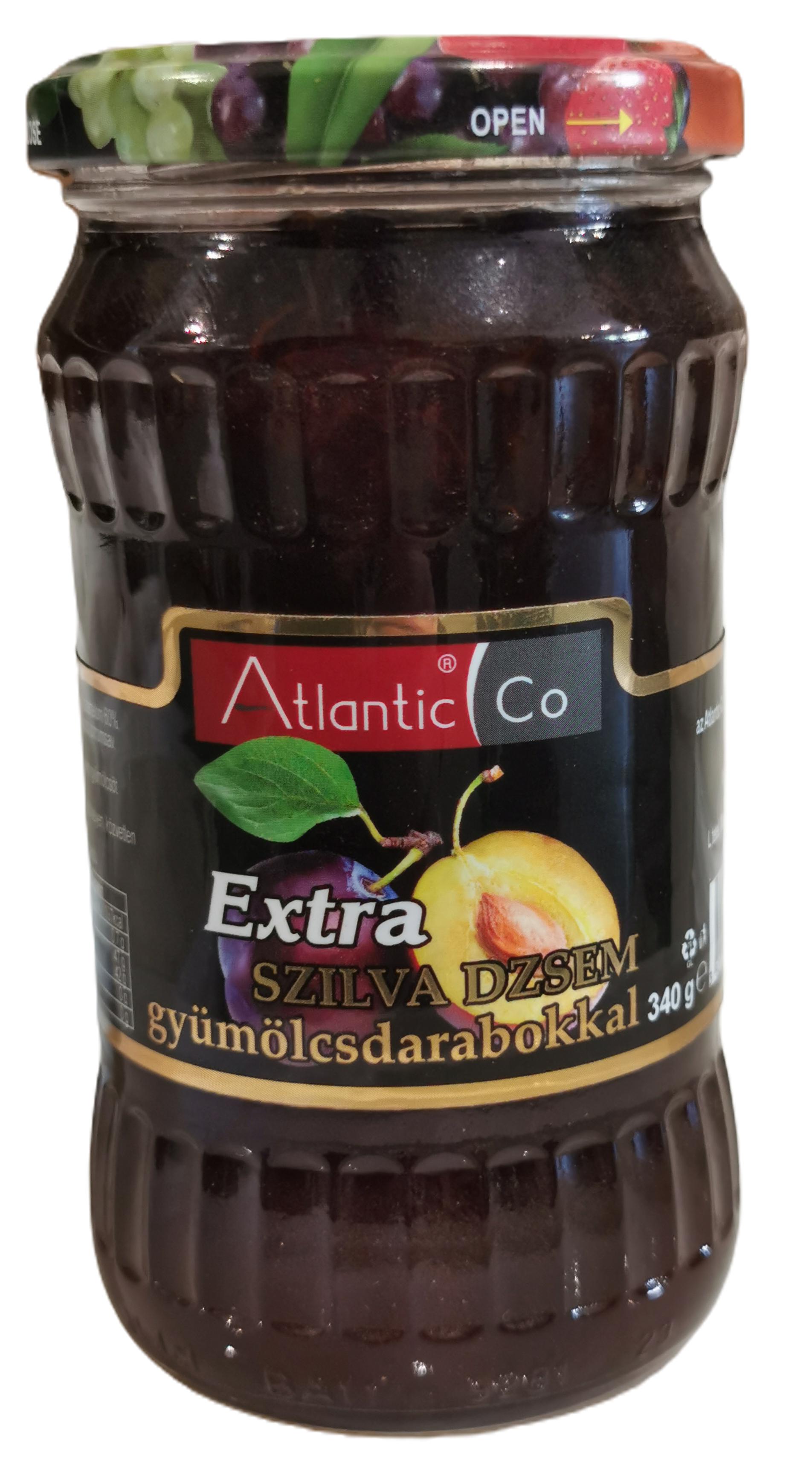 Atlantic-Co jam extra Szilva 60% 340 g