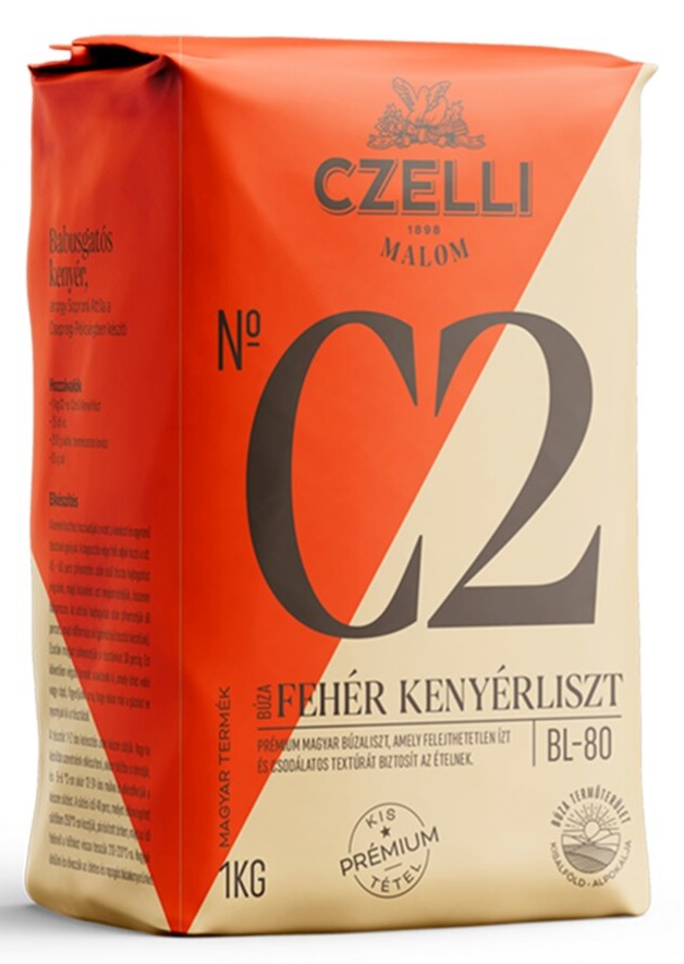 Kenyérliszt BL-80 fehér C2 1 kg CZELLI MALOM