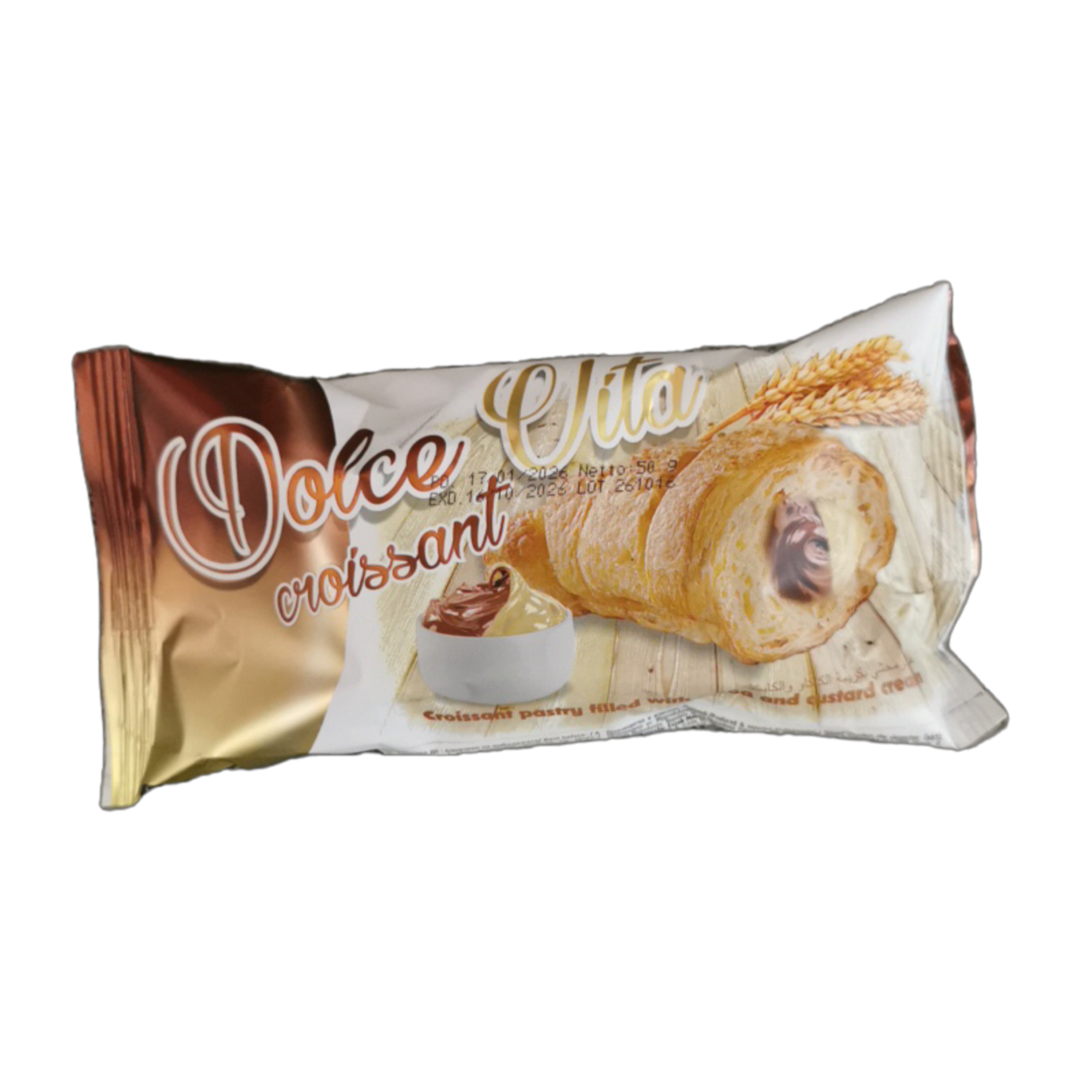 Croissant kakaó - vanília 50 g DOLCE VITA