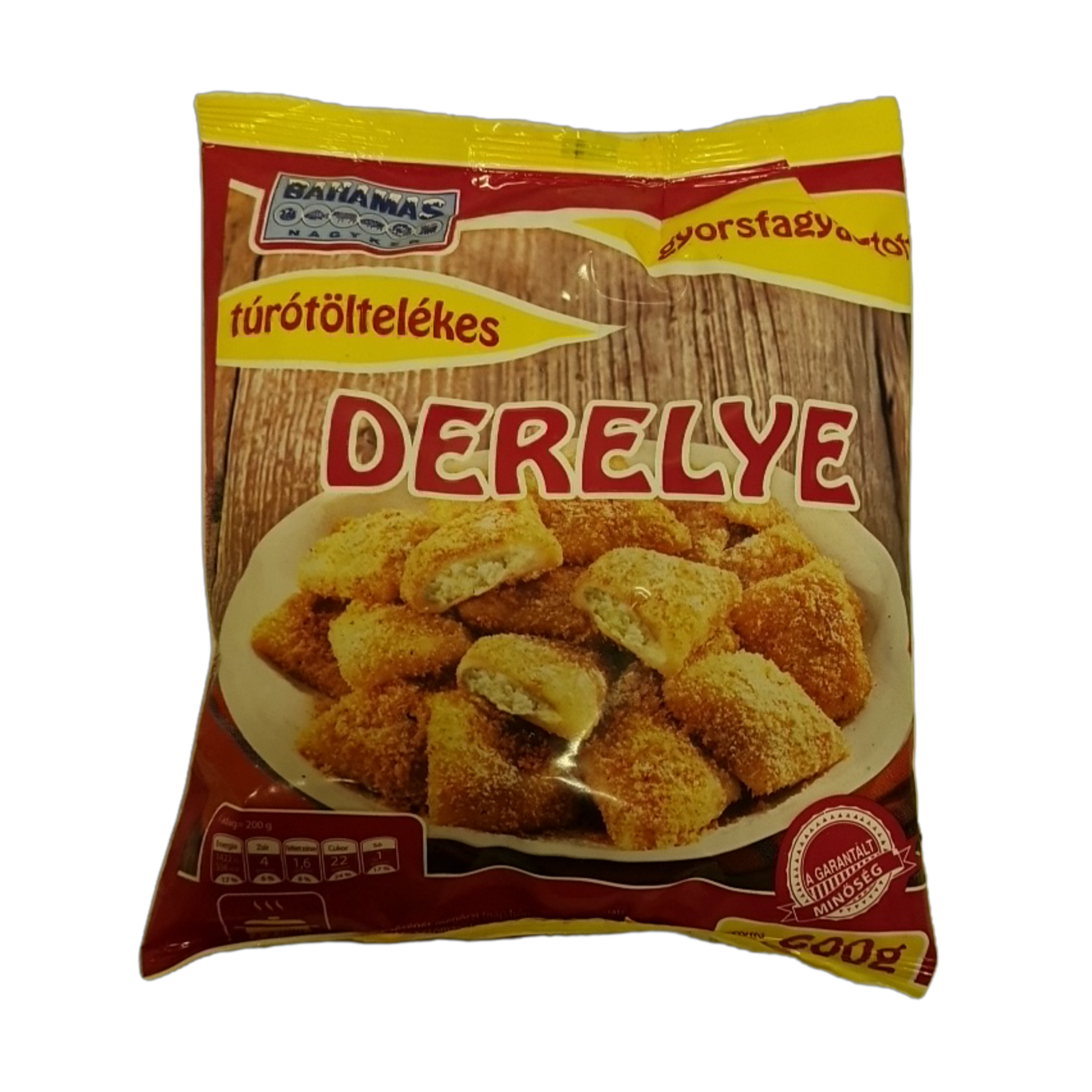 Derelye túrós 600 g mirelit