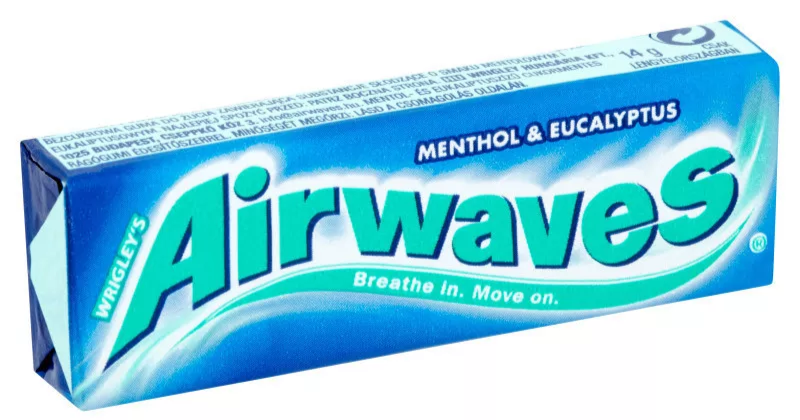 Airwaves drazsé eukalyptus 14 g