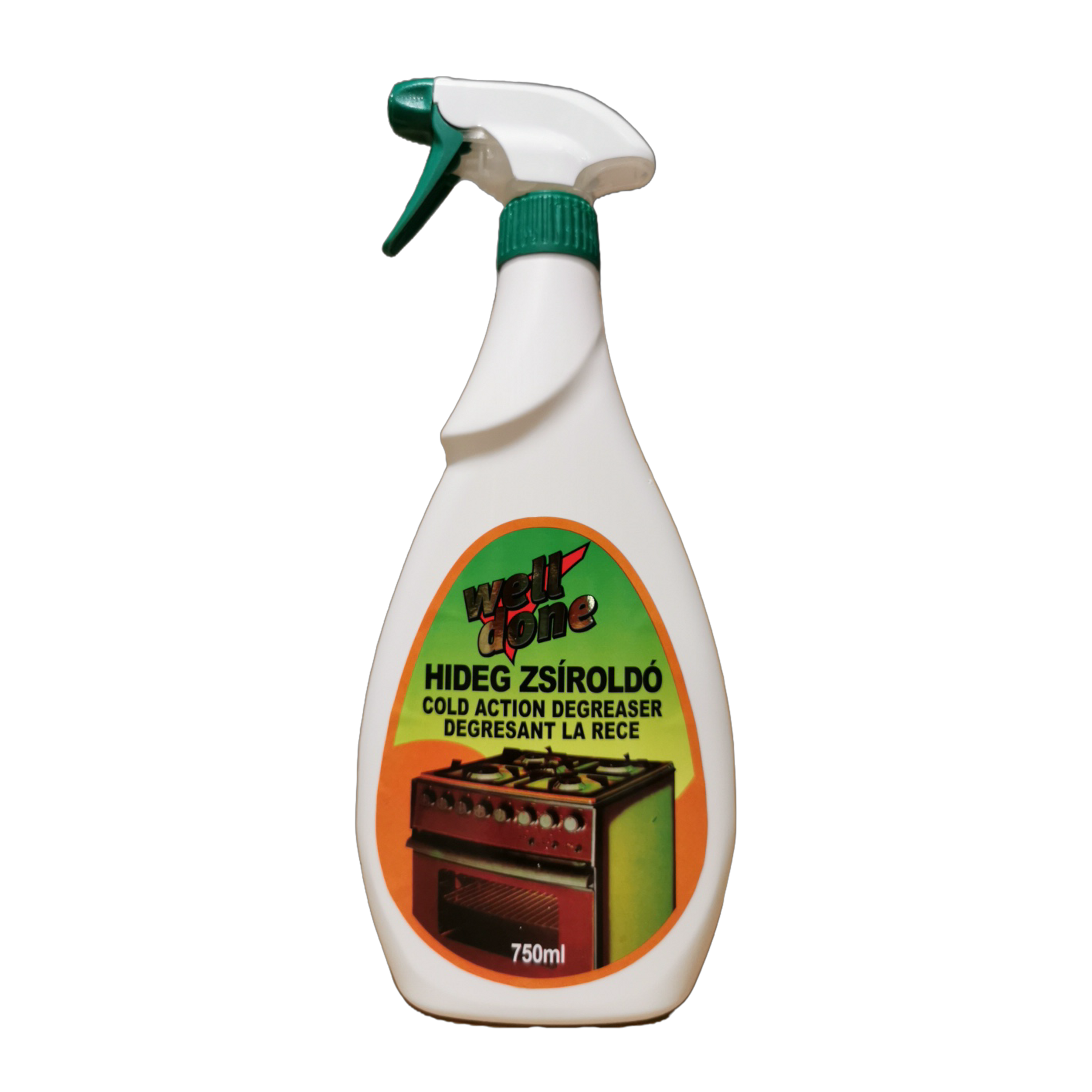 Hideg zsíroldó 750 ml WELL DONE szórófejes