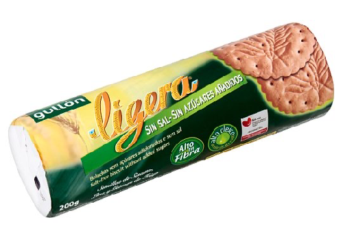 Gullon Ligera keksz hozzáadott só- és cukor nélkül 200 g